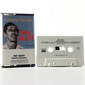 Roy Acuff Country Classics (Cassette Tape, 1986, SMI) SMIC-81AS